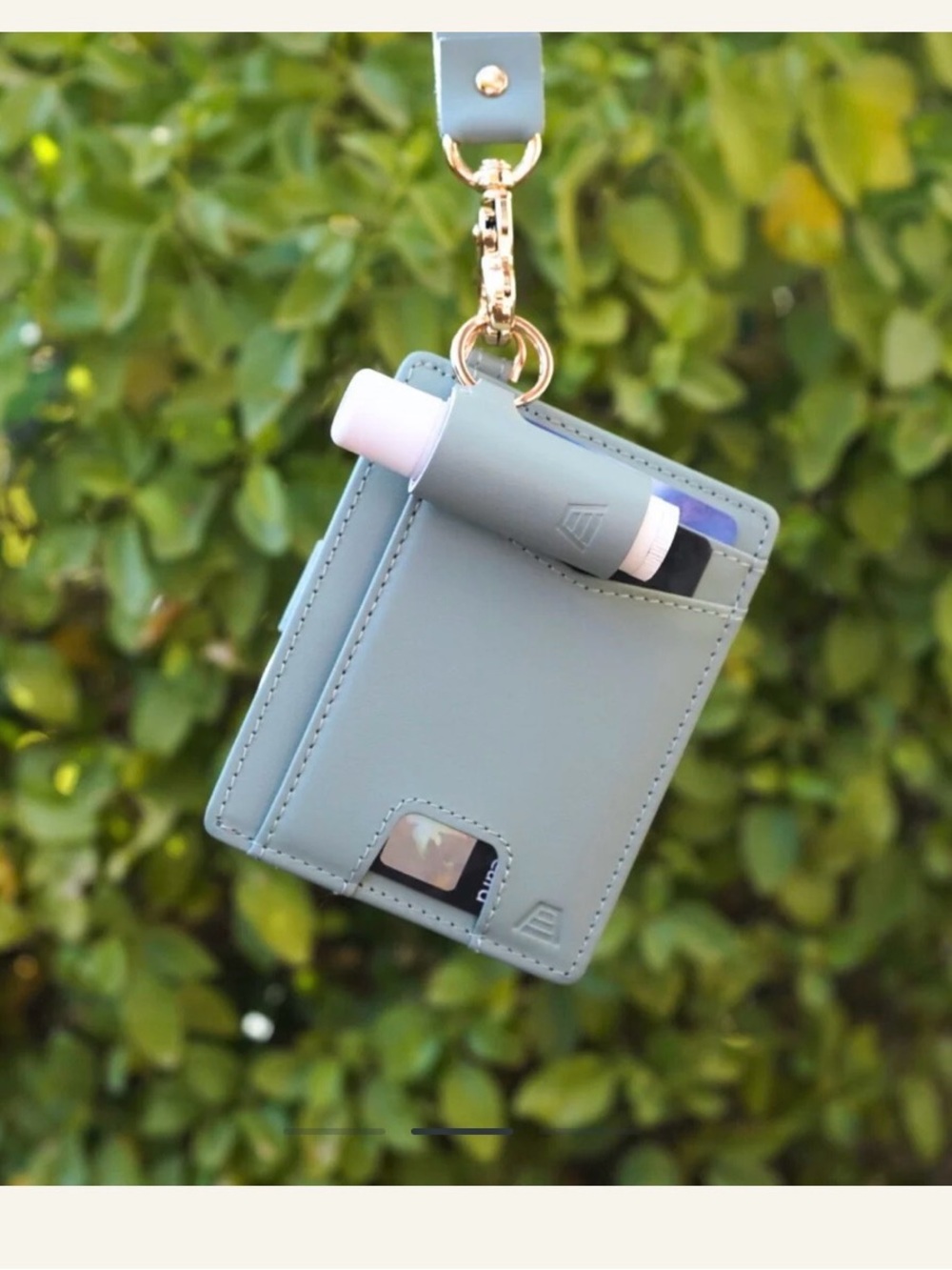 Andar The Denner 2 Leather Wristlet Card and Chapstick Holder - Picture 9 of 9